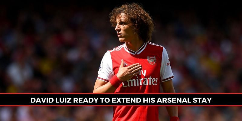 Arsenal defender David Luiz 