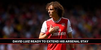 EPL star David Luiz all set to snub Benfica to extend his stay at Arsenal