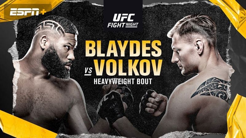 Curtis Blaydes and Alexander Volkov face off in this weekend&#039;s UFC main event