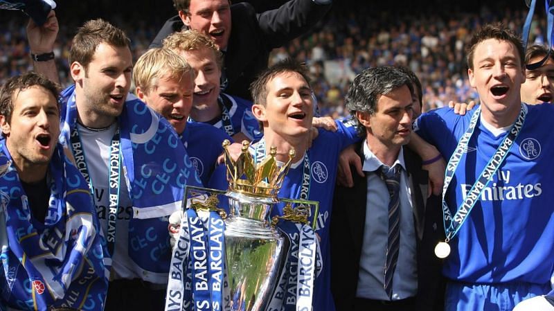 Jose Mourinho&#039;s Chelsea conceded just 15 goals as they won the 2004-05 Premier League title