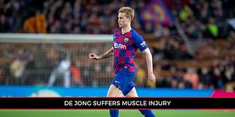 Barcelona dealt crushing blow as midfielder faces indefinite spell out with muscle injury