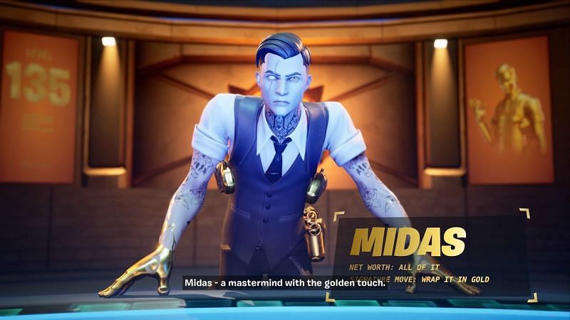  Fortnite How old is Midas in the game 