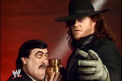 Paul Bearer and The Undertaker