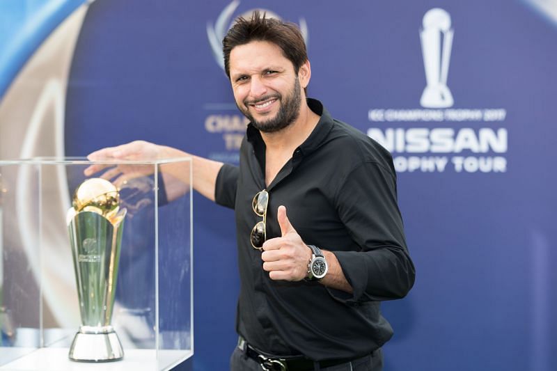 Former Pakistan captain Shahid Afridi.