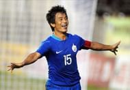 Bhaichung Bhutia as captain of the Indian team.