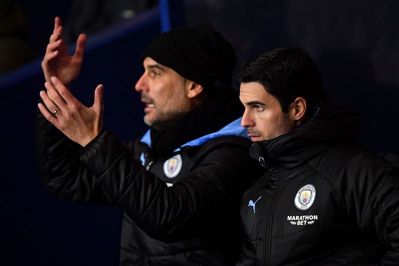 Guardiola and Arteta will face off for the first time