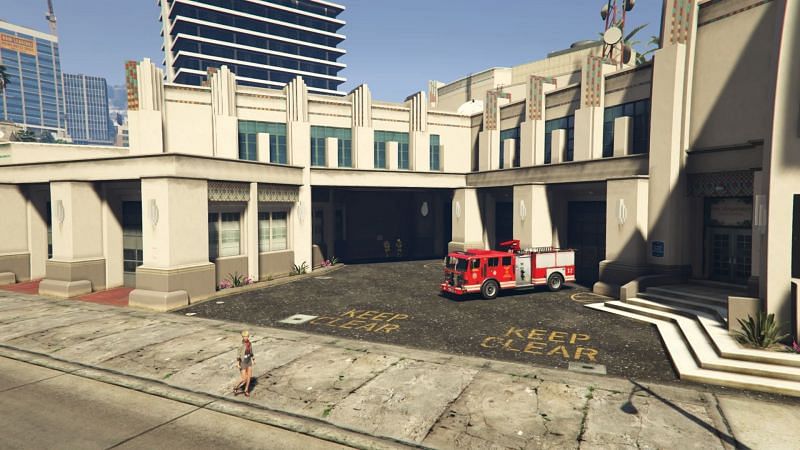 Rockford Hills Fire Station (Image Courtesy: GTA Wiki - Fandom)
