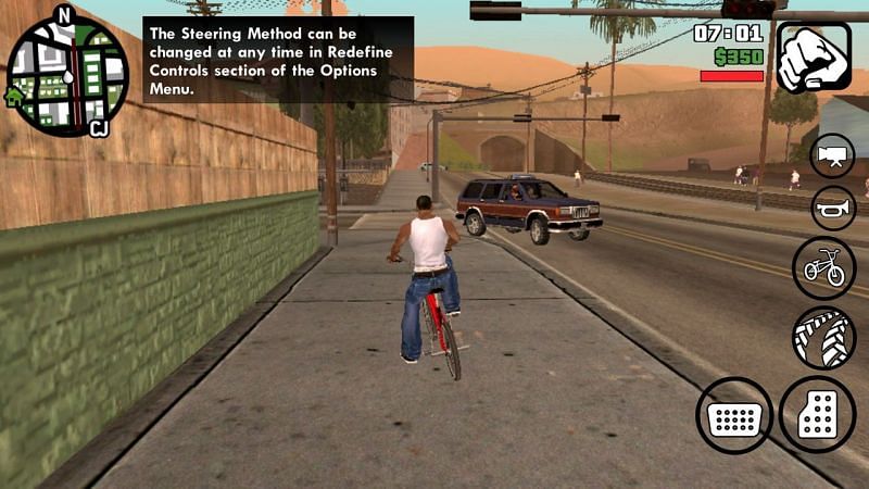 GTA San Andreas on Android (picture credits: AndrdoidShock)