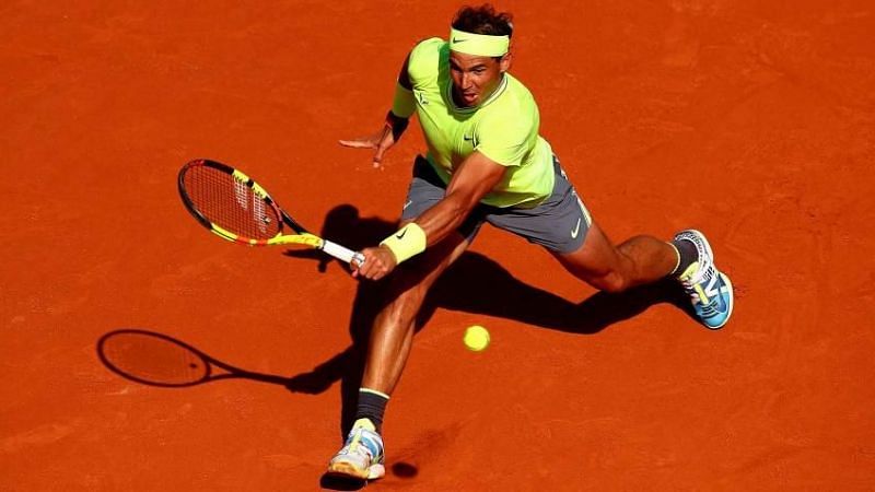 Rafael Nadal at the French Open