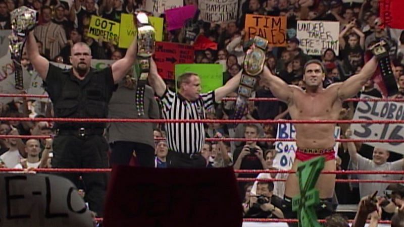 Ken Shamrock and The Big Boss Man as double champions