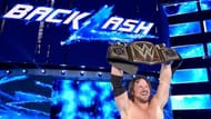 AJ Styles as the WWE Champion