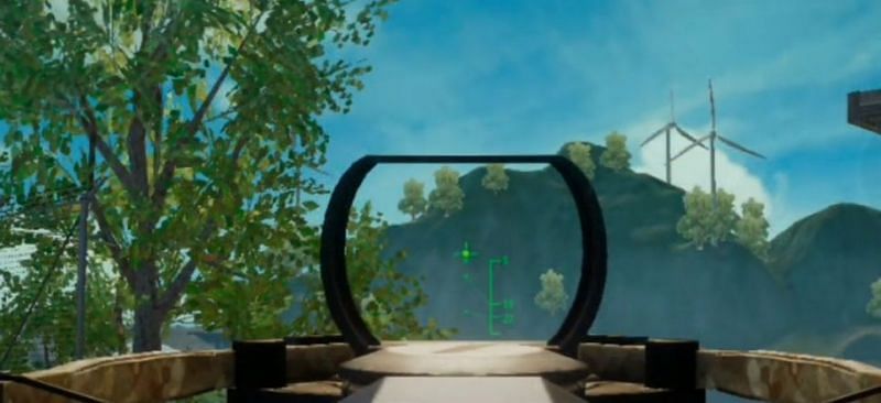 The crossbow reticle