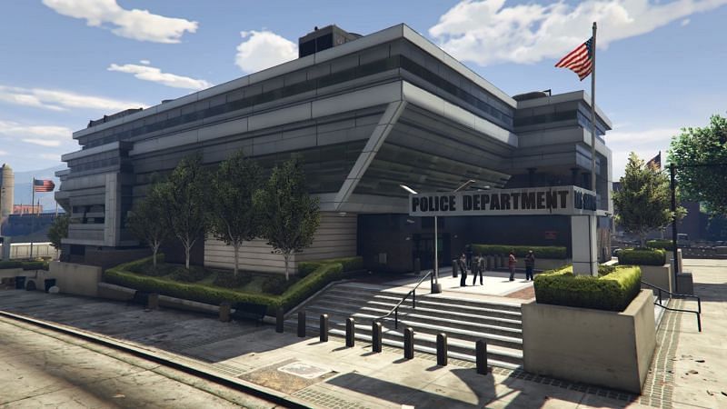 Mission Row Police Station in GTA 5