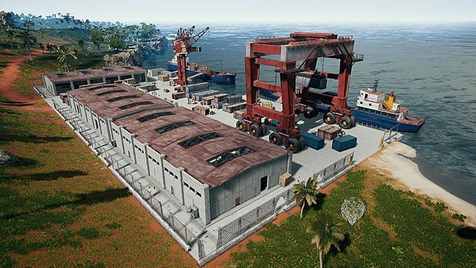 Top 5 Hot-Drop locations in Sanhok.