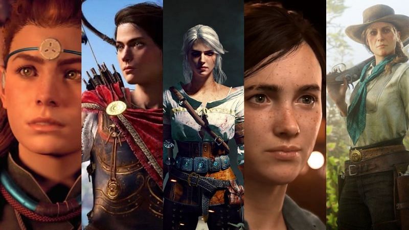pc games with female leads