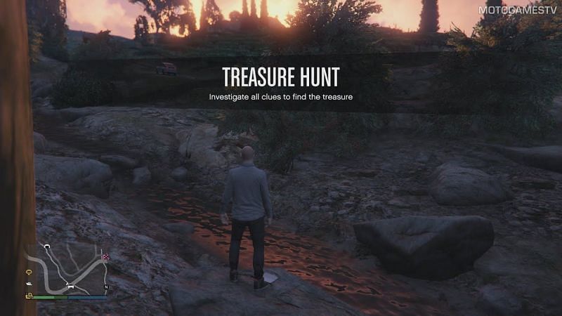 gta v treasure hunt