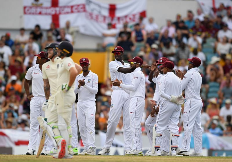 West Indies v England - 1st Test: Day Two