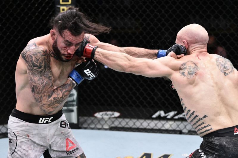 Josh Emmett and Shane Burgos put on one of 2020&#039;s best fights last night