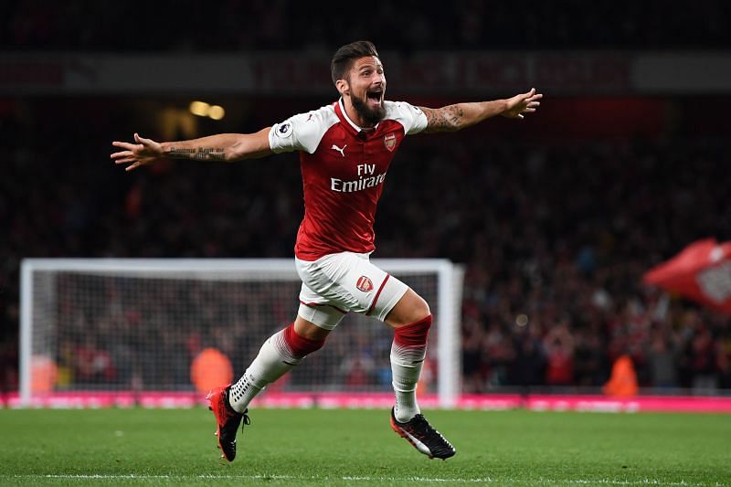 Olivier Giroud was dependable and consistent during his time at Arsenal