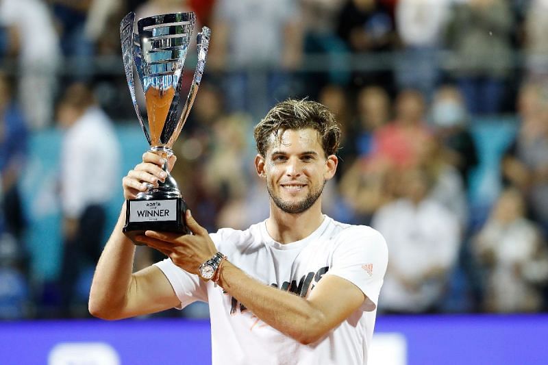 Thiem was the winner at the Belgrade leg of the Adria Tour