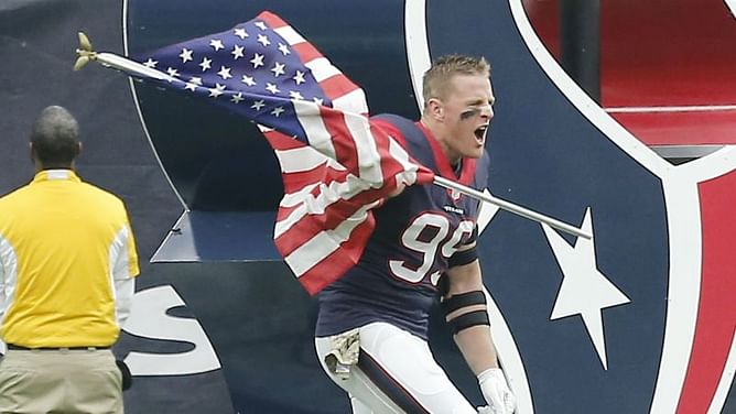 J.J. Watt: Kneeling for the anthem isn't disrespecting the flag or military