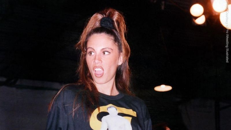 Francine was a popular performer in ECW (photo via Pro Wrestling Illustrated)