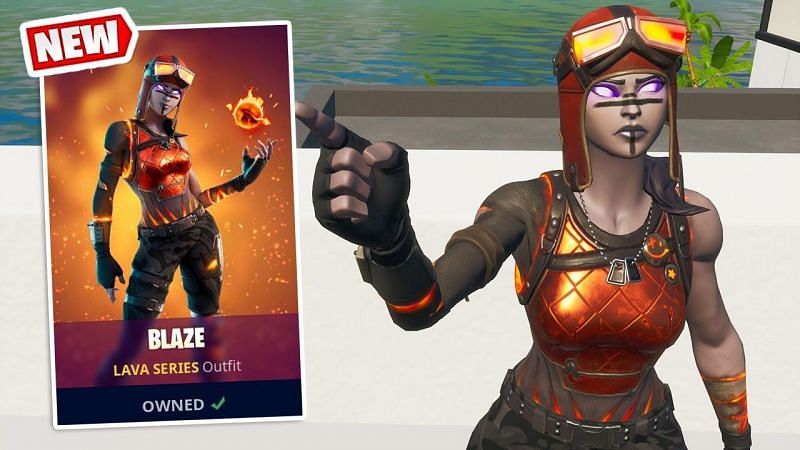 Blaze skin in Fortnite: All you need to know