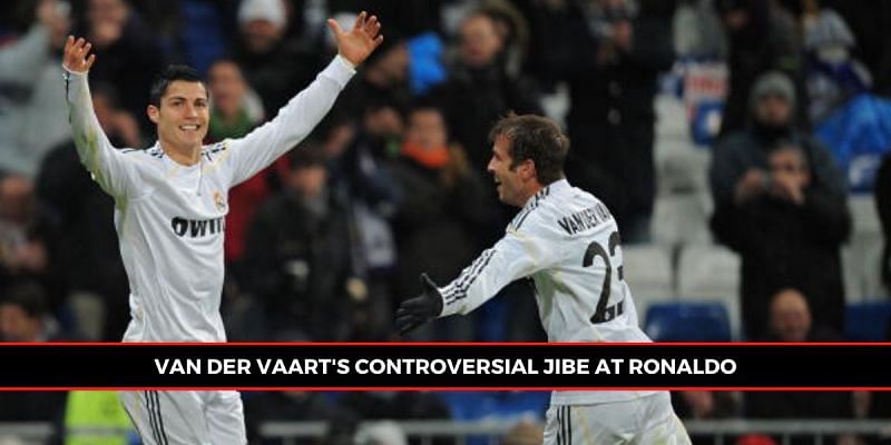 Cristiano Ronaldo and Rafael van der Vaart spent a solitary season together at Real Madrid