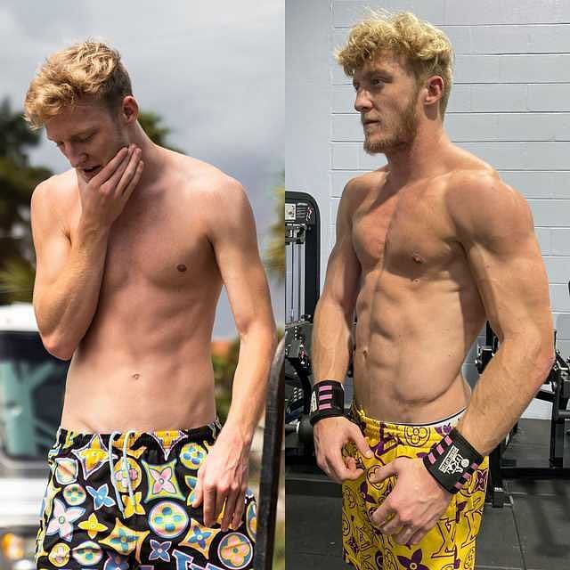 Tfue 6 month transformation (Image Credits: Tfue on Twitter)