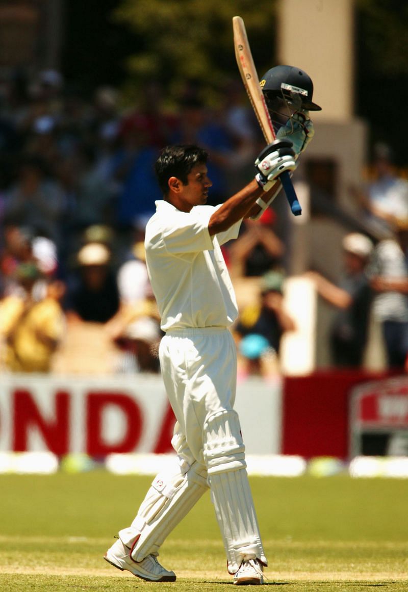 राहुल द्रविड़ ने टेस्ट क्रिकेट में 36 शतक लगा
