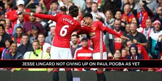 "Manchester United's best player!" EPL star Jesse Lingard hits back at Paul Pogba critics