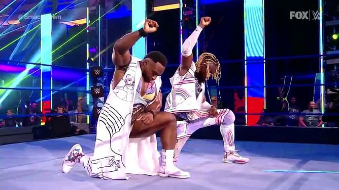 New Day makes a powerful statement on WWE SmackDown about BLM movement