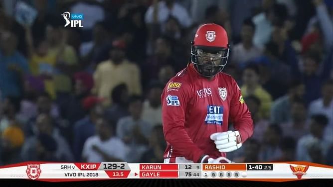 'If Rashid Khan comes on, I am going to finish him': Chris Gayle to KL Rahul in IPL 2018