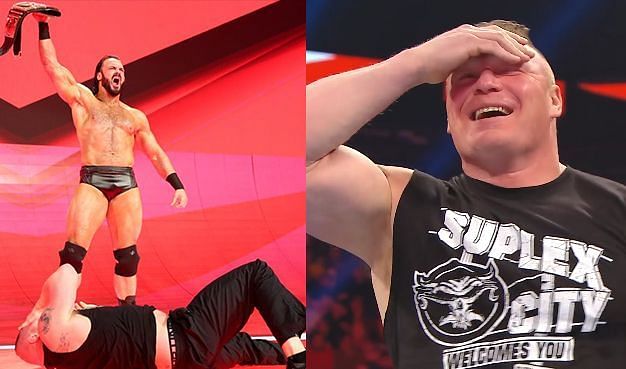 Two Brock Lesnar moments that were unscripted