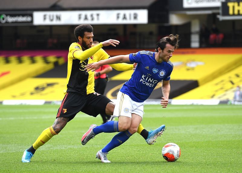 Leicester full-back Ben Chilwell