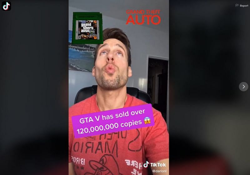 Screenshot from DarionL&#039;s TikTok