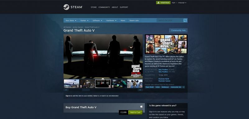 GTA V on Steam