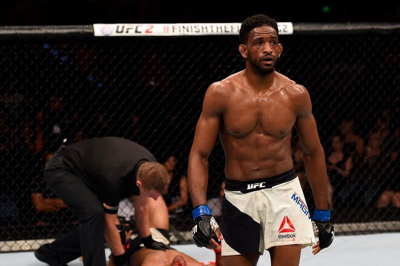Tough gatekeeper Neil Magny looks to hold back the challenge of Anthony Rocco Martin this weekend