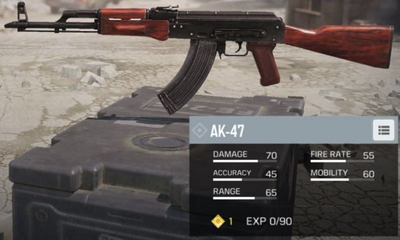 AK-47 in Call of Duty