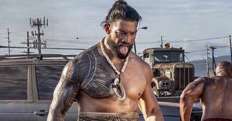 Roman Reigns shows off new back tattoo as WWE star reveals he wanted to  cry after WrestleMania match with Undertaker  The US Sun  The US Sun