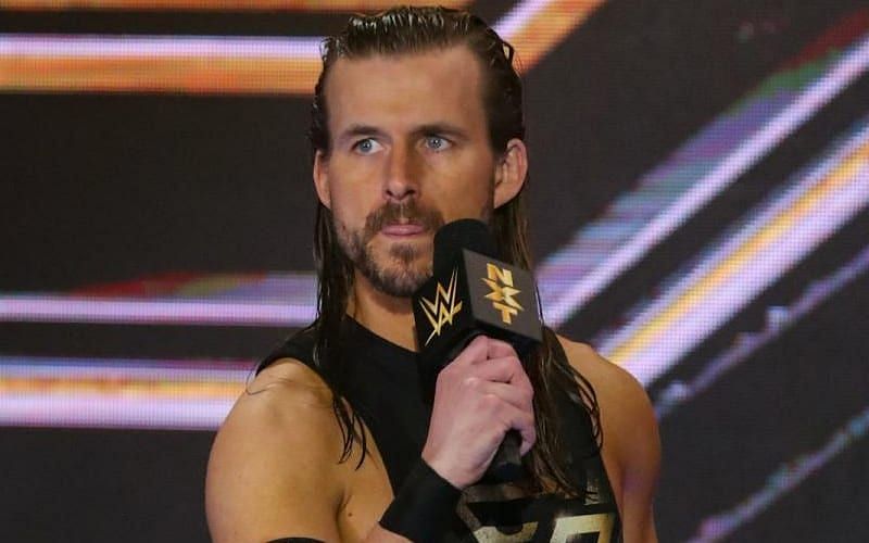 Adam Cole had a couple of things that he wanted to clear out