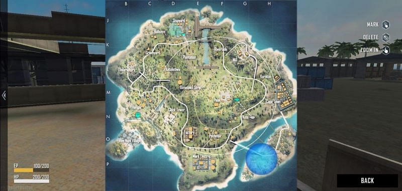 Free Fire Map