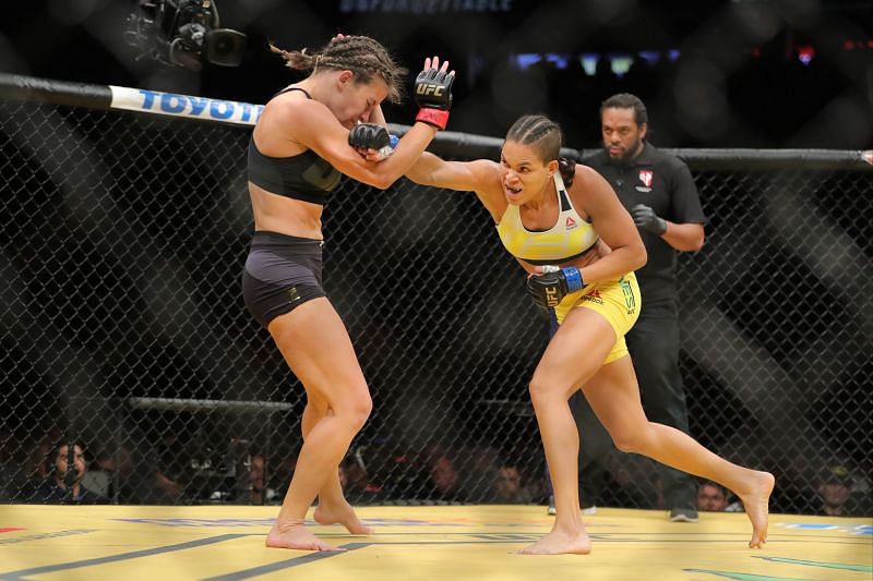 Amanda Nunes set Miesha Tate on fire in the main event of UFC 200 in a fight that would mark the twilight of one of the pioneers of the game.