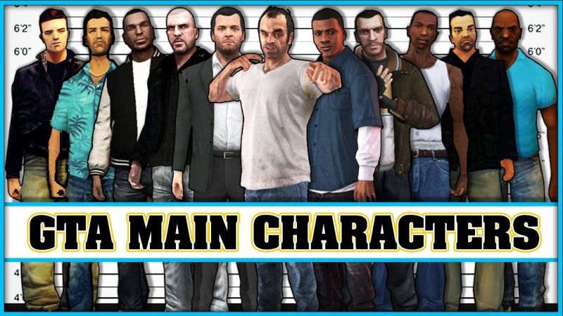 GTA Games Ranking All The Main Characters From Worst To Best