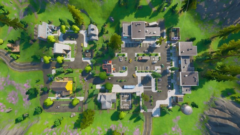 Retail remains to be one of the few remaining OG spots in the Fortnite map. (Image Credits: Gamepedia)