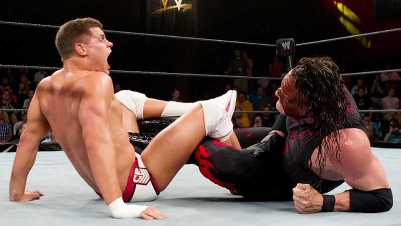 Kane faced Cody in a dark match