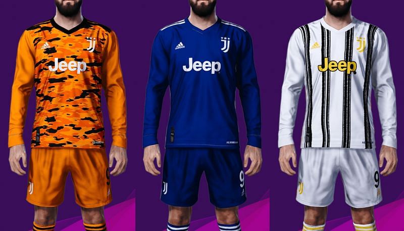 Juventus&#039; leaked kits for the upcoming 2020/21 season