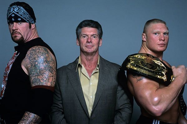 The Undertaker, Vince McMahon and Brock Lesnar