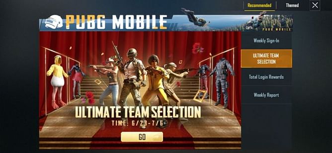 All you need to know about PUBG Mobile Global Ultimate Team selection
