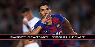 "Records come along by themselves, I need to focus on helping the team," says Barcelona forward Luis Suarez